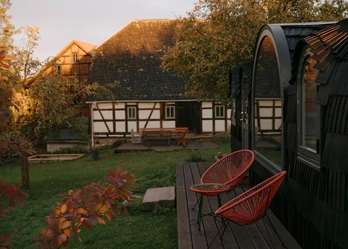 Апартаменты Stall & Sterne - In Der Scheune Hirschfeld (Zwickau)